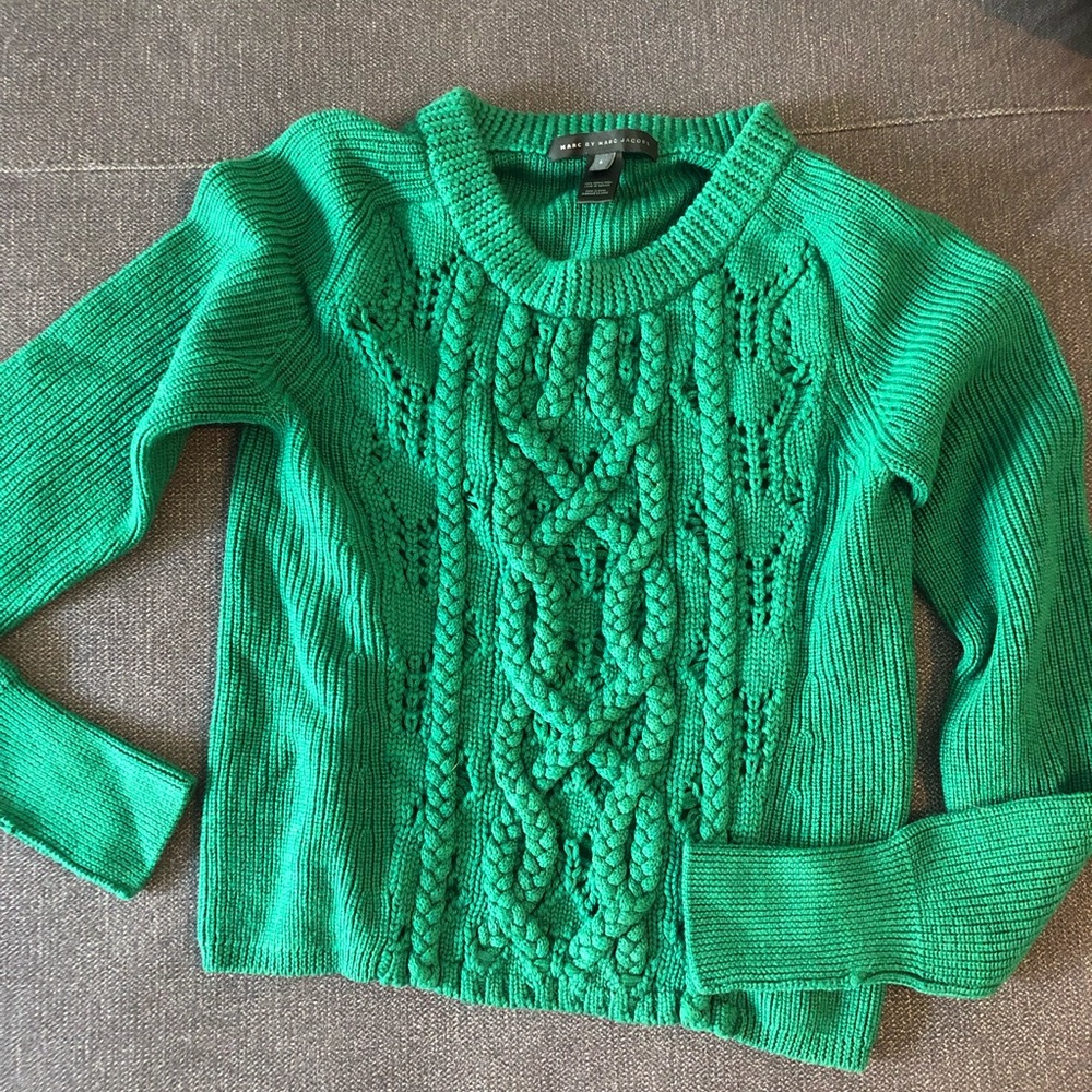 Marc by Marc Jacobs green sweater